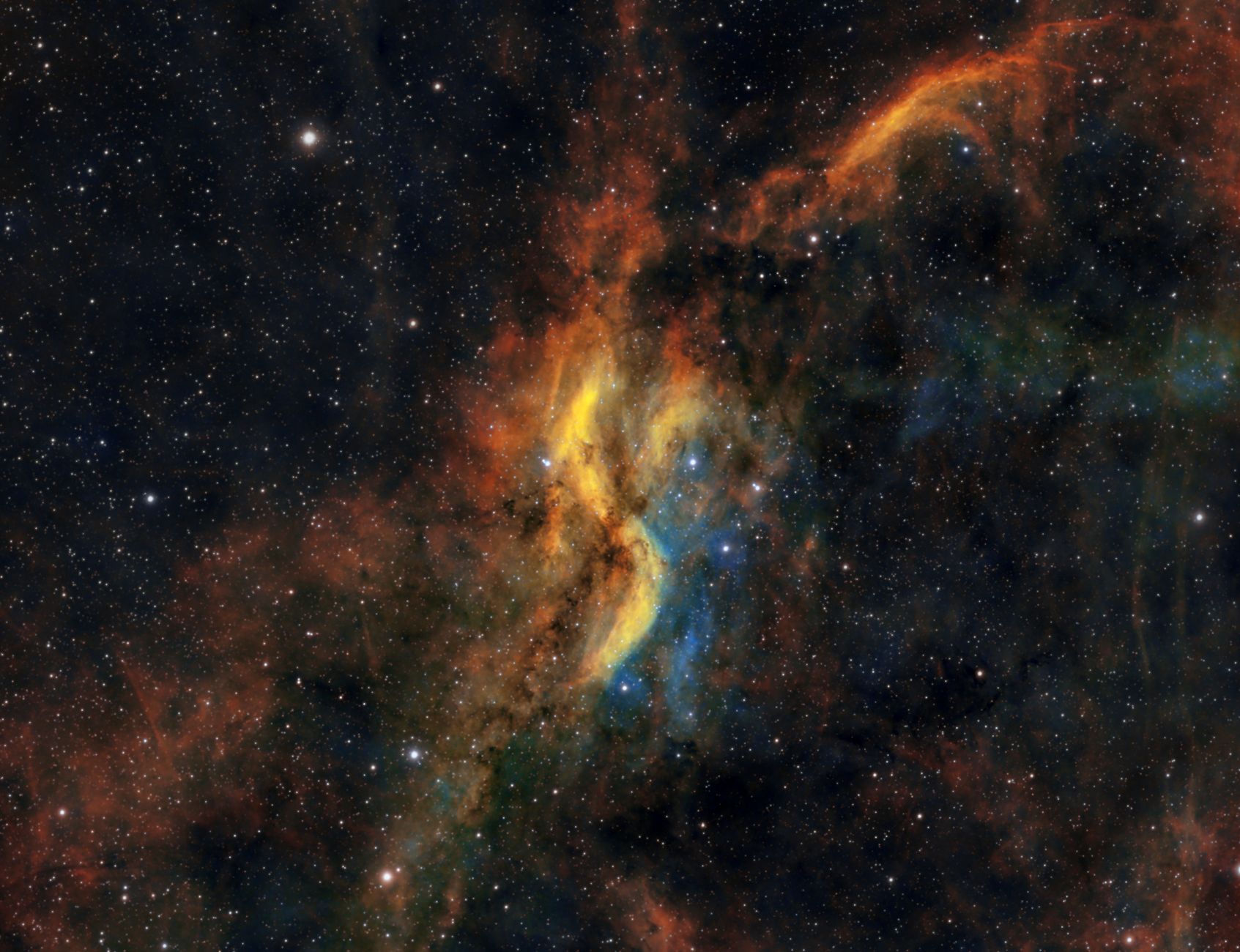 view of a galaxy